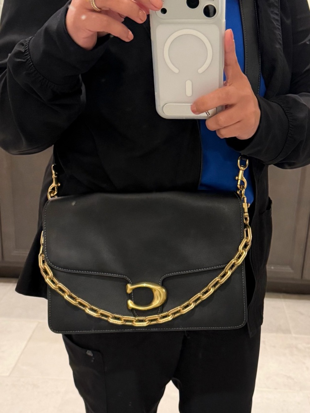 Coach chain tabby 30